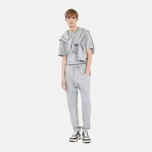 THE KOOPLES JOGGING PANTS WITH ELASTIC WAIST - SWEATPANTS - SLATE Size Small NWT